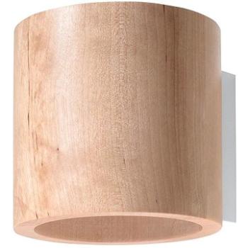 Nástěnné svítidlo ORBIS 1xG9/40W/230V dřevo (86935)