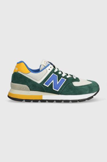 Sneakers boty New Balance Ml574dvg zelená barva