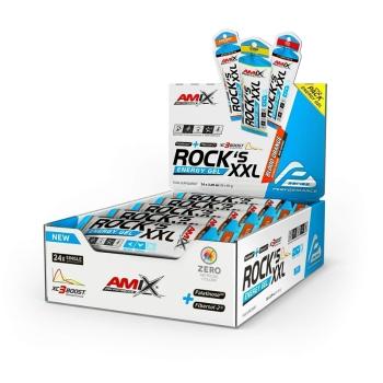 Amix Rock's Energy Gel XXL with Caffeine Příchuť: Cola, Balení(g): 24x65g