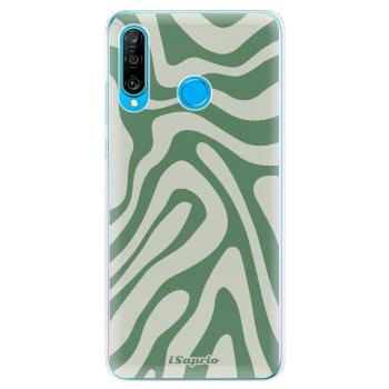 Odolné silikonové pouzdro iSaprio - Zebra Green - Huawei P30 Lite