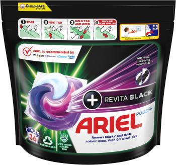 Ariel Revitablack, gelové kapsle na praní 36 ks