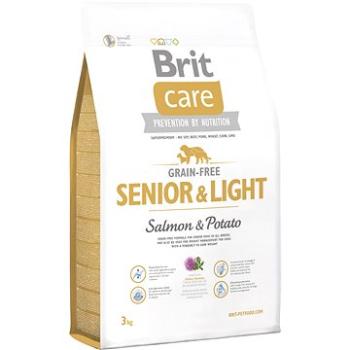 Brit Care grain-free senior & light salmon & potato 3 kg (8595602510283)