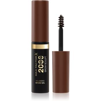 Max Factor 2000 Calorie Brow Sculpt gel na obočí odstín 004 Black Brown 4,5 ml