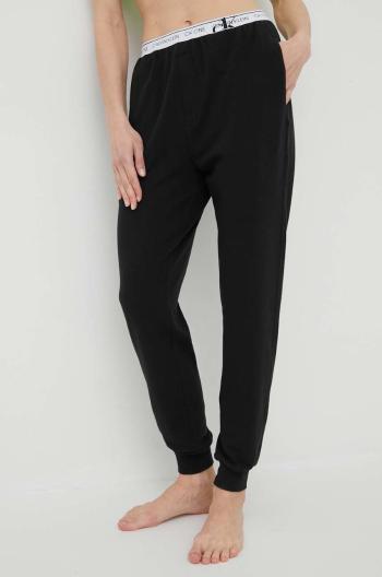 Kalhoty Calvin Klein Underwear Ck One dámské, černá barva