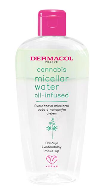 Dermacol Dvoufázová micelární voda s konopným olejem Cannabis 200 ml