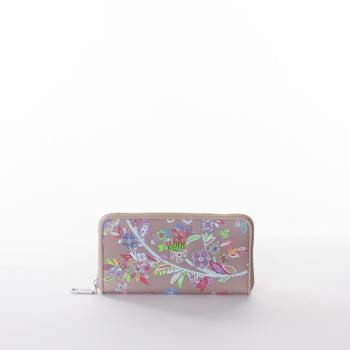 Oilily Flower Festival Zip Wallet dámská peněženka 19,5 cm Sand Beach