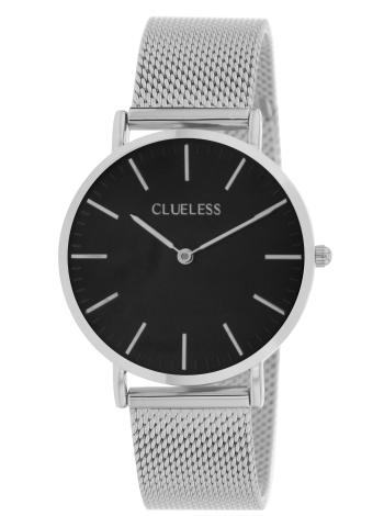 Dámské hodinky s nerezovým páskem ve stříbrné barvě  Clueless