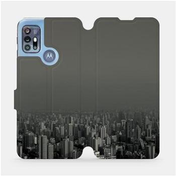 Flipové pouzdro na mobil Motorola Moto G20 - V063P Město v šedém hávu (5903516706020)