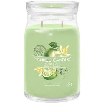 YANKEE CANDLE Signature sklo 2 knoty Vanilla Lime 567 g (5038581129051)