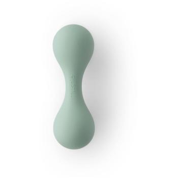 Mushie Silicone Rattle Toy chrastítko Green 1 ks