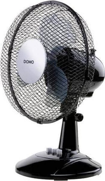 Stolní ventilátor DOMO DO8138, 30 W, (Ø x v) 23 cm x 36 cm, černá