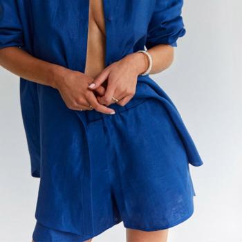 Linen Shorts – L