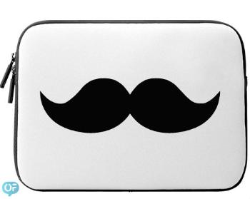 Neoprenový obal na notebook moustache