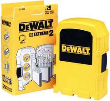 Sada spirálových vrtáku do kovu Dewalt DT7926 DT7926-XJ, 29 ks