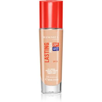 Rimmel Lasting Finish 25H tekutý make-up SPF 20 odstín 210 Golden Beige 30 ml