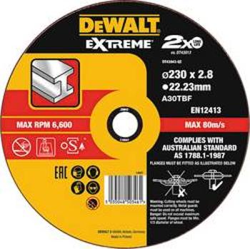 Řezný kotouč rovný Dewalt DT43943-QZ, DT43943 1 ks