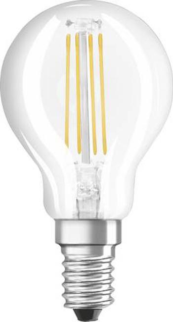 LED žárovka OSRAM 4058075114340 230 V, E14, 5.00 W = 44 W, teplá bílá, A++ (A++ - E), kapkovitý tvar, 1 ks