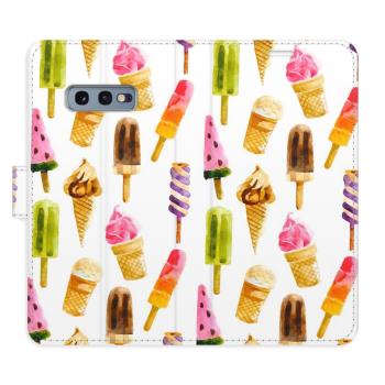 Flipové pouzdro iSaprio - Ice Cream Pattern - Samsung Galaxy S10e