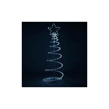 LED Vánoční stromek - 135cm, 192LED, IP44, studená bílá