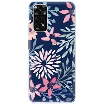 iSaprio Leaves on Blue pro Xiaomi Redmi Note 11 / Note 11S (leablu-TPU3-RmN11s)
