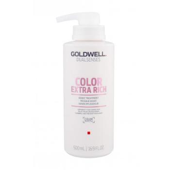 Goldwell Dualsenses Color Extra Rich 60 Sec Treatment 500 ml maska na vlasy pro ženy na barvené vlasy; na hrubé vlasy