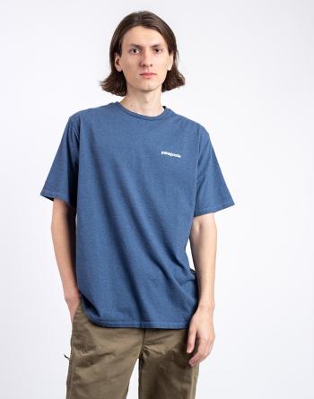 Tričko Patagonia M's P-6 Logo Responsibili-Tee Utility Blue