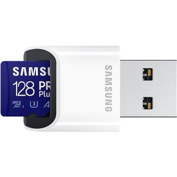 Samsung MicroSDXC 128GB PRO Plus + USB adaptér (MB-MD128KB/WW)
