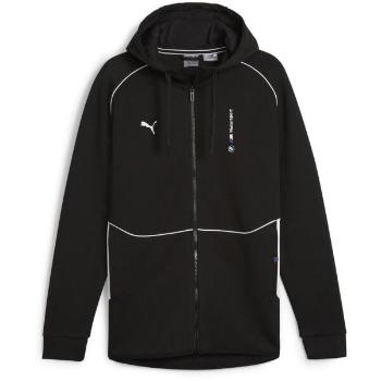 Puma BMW M MOTORSPORT HOODED SWEAT Pánská mikina, černá, velikost