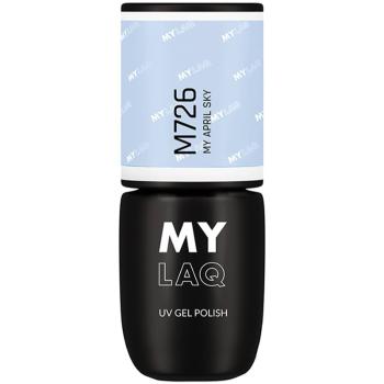 MYLAQ UV Gel Polish gelový lak na nehty odstín My April Sky 5 ml