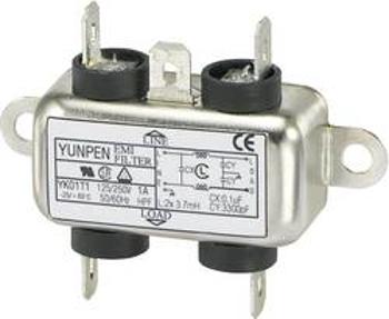 Odrušovací filtr Yunpen YK01T1, 250 V/AC, 250 V/AC, 1 A, 1 A