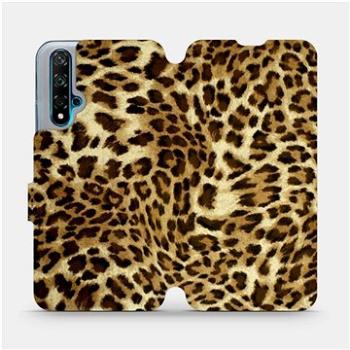 Flipové pouzdro na mobil Huawei Nova 5T - VA33P Leopardí vzor (5903516094110)