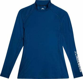 J.Lindeberg Asa Soft Compression Top Estate Blue S Termo Oblečení