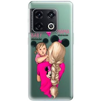 iSaprio Mama Mouse Blond and Girl pro OnePlus 10 Pro (mmblogirl-TPU3-op10pro)