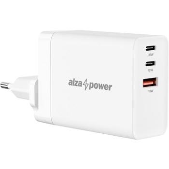 AlzaPower G310 GaN Fast Charge 120W bílá (APW-CCG310W)