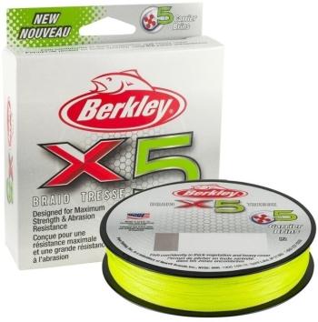 Berkley x5 Braid Flame Green 0,20 mm 300 m 20,6 kg Šňůra