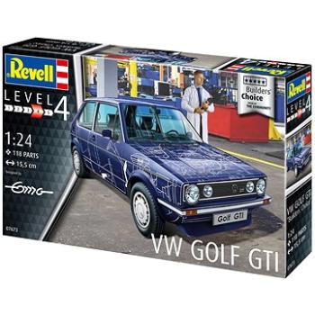 Plastic ModelKit auto 07673 - VW Golf Gti "Builders Choice" (4009803076737)