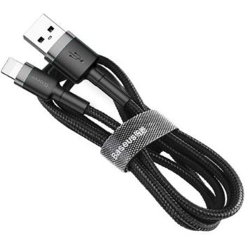 Baseus Cafule Cable USB for Lightning 2.4A 1M Grey-Black