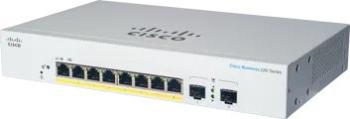 Cisco switch CBS220-8FP-E-2G (8xGbE, 2xSFP, 8xPoE+, 130W, fanless) - REFRESH