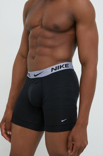 Boxerky Nike (2-pak) pánské, černá barva