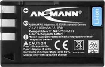 Akumulátor do kamery Ansmann náhrada za orig. akumulátor EN-EL9 7.4 V 1100 mAh