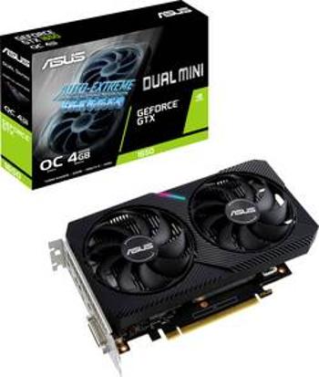 Grafická karta Asus Nvidia GeForce GTX1650 Mini, 4 GB