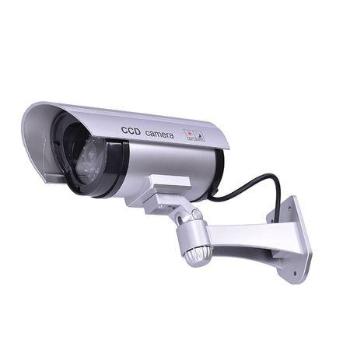 Maketa zabezpečovací kamery Solight 1D40, na stěnu, LED dioda, 2x AA, 1D40