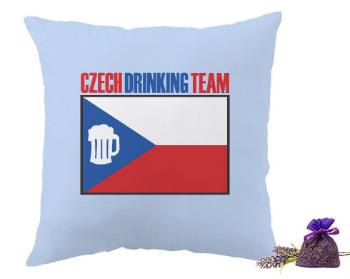 Levandulový polštář Czech drinking team