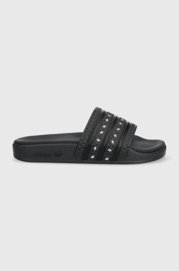 Pantofle adidas Originals dámské, černá barva