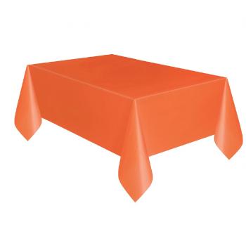 Unique Party Plastový ubrus - Oranžový 137 x 274 cm