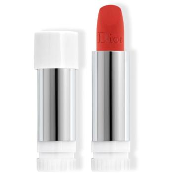 DIOR Rouge Dior The Refill hydratační balzám na rty náhradní náplň odstín 999 Matte 3,5 g