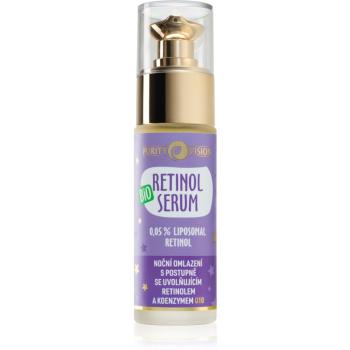 Purity Vision BIO Retinol noční sérum zpomalující projevy stárnutí pleti 30 ml