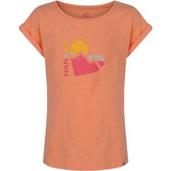 Hannah KAIA JR Dívčí tričko, oranžová, velikost 152