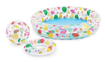 Intex 59460 Fruity set (bazén + kruh + míč) 122 x 25 cm