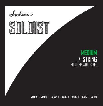 Jackson Soloist Strings 7-String Medium 10-58